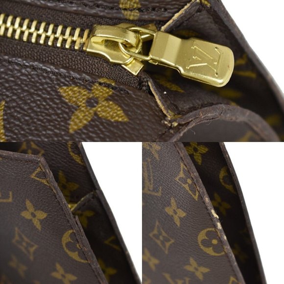 Auth LOUIS VUITTON BABYLONE Shoulder Bag Monogram Leather Brown France - Picture 4 of 16